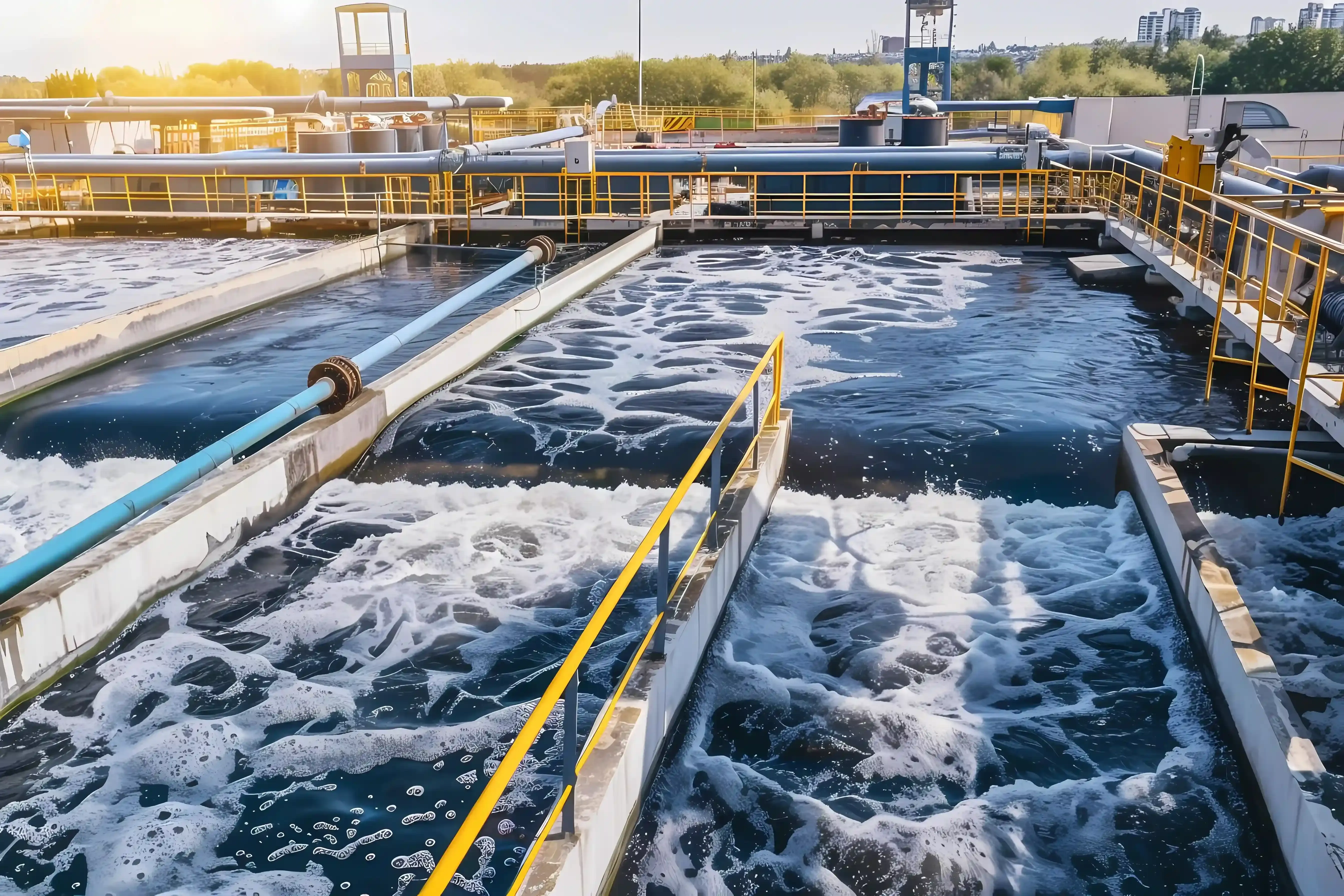 Effluent treatment plant by Landmark Aquatec International